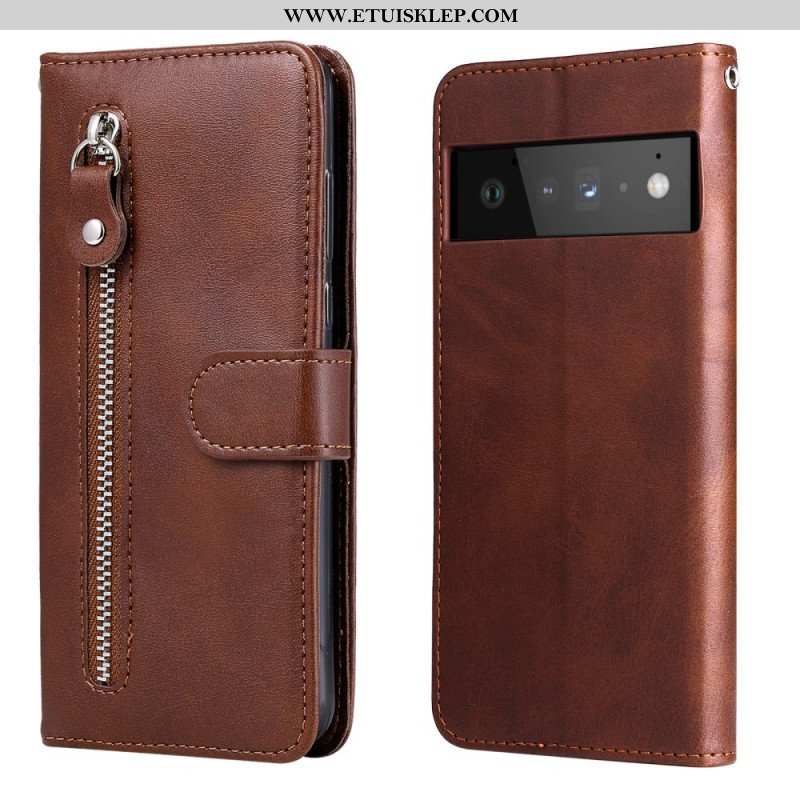 Obudowa Etui Na Telefon do Google Pixel 6 Pro Zabytkowa Portmonetka